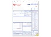 Service Orders, HVAC, w/Checklist, Large Format
