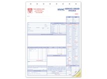 Service Orders, HVAC, w/Checklist, Large Format