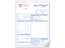 Service Orders, HVAC, Large Format
