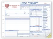 HVAC Service Orders - Side-Stub