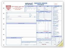 HVAC Service Orders - Side-Stub