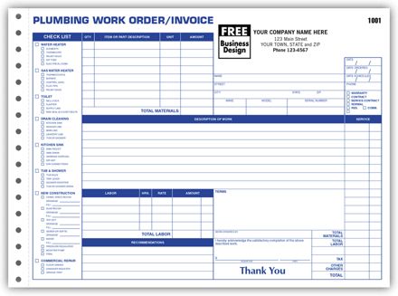 Plumbing Work Orders - Side-Stub