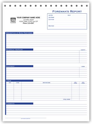 Foreman's Site Reports 6536