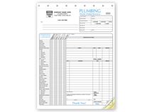Plumbing Invoice - Invoice with Checklist