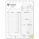 Work Orders, Carbonless, Large Format 6544