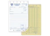 Work Orders, Job, Carbonless, Small Format