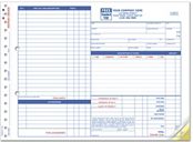 Repair Orders, Garage, Carbonless, Side-Stub, Large Format
