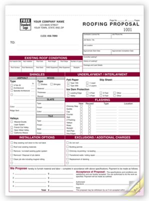 Roofing Proposal 6566