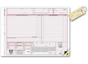 Repair Orders - with Key Tag and Carbons