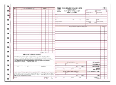 Repair Orders - Connecticut State 6584C