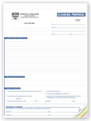 Cleaning Service Proposals 6592