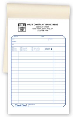 Sales Slips - Padded - Large 690