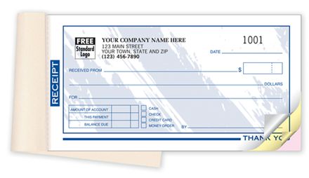 Receipts - Pocket-Size Booked