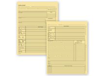 Internal Medicine Exam Records, 2 Page, Letter, Buff