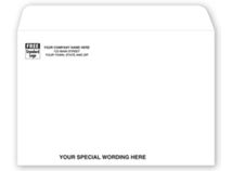 9 X 6 Open Top Mailing Envelope, White