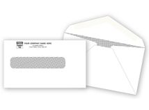 Single Window Envelope Security Tint 6 x 3-1/2, Gummed Seal