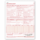 CMS-1500 Insurance Claim Forms 0805, Laser Sheets, Imprinted 70162