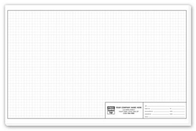 Graph Paper - Standard 1/4 Large Padded 704