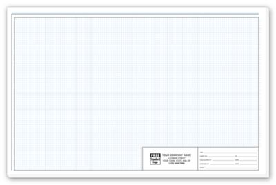 Graph Paper - Pro-Sketch 1/8 Padded 708