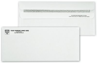 Number-10 Envelopes, Confidential Security Tint, Self Seal 712
