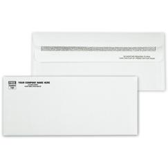 Number-10 Envelopes, Confidential Security Tint, Self Seal