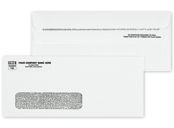 #10 Single Window Envelope, Security Tint, Self Seal 2 Flaps