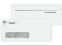 #10 Single Window Envelope, Security Tint, Self Seal 2 Flaps