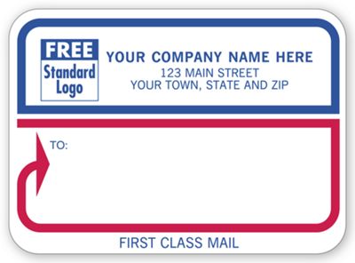 Padded Mailing Label, First Class Mail 72