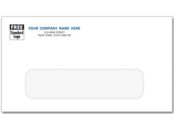 #6 3/4 Single Window Envelope, Gummed Seal