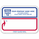 Padded Mailing Label, First Class Mail 72