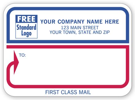 Padded Mailing Label, First Class Mail