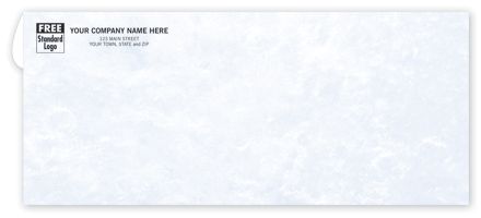 #10 Envelope, Manual Seal, No Window, Marble Design