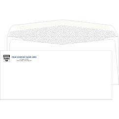#10 Confidential Envelope, Manual Seal, No Window, White, 742