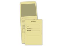 Manila Payroll Envelope 3 1/8 X 4 5/8, Gummed Seal