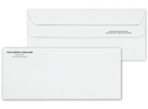 #10 Envelope, Self Seal, No Window, White
