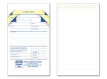 Repair Orders, Jewelry, Classic Design, Envelope