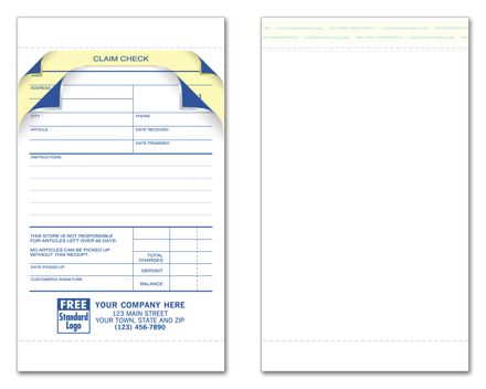 Repair Orders, Jewelry, Classic Design, Envelope
