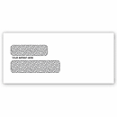 Double Window Envelopes - 9 x 4 1/8 Confidential Envelope 771C