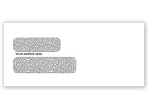 Double Window Envelopes - 9 x 4 1/8 Confidential Envelope