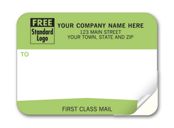 Padded Mailing Label, First Class Mail