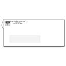 Number-9 Single Window Envelope One/Two Ink 7807