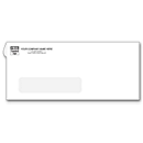 Number-10 Single Window Envelope, One/Two Ink Color 7817