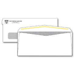 Number-10 Single Window Confidential Envelope One/Two Ink