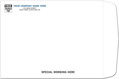 White Mailing Envelope 793