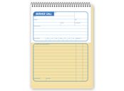 Service Call Slip/Service Order Book