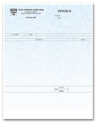 Laser Invoice - Parchment 80095G