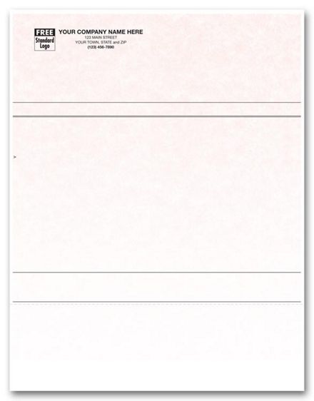 Laser Multipurpose Form - Parchment