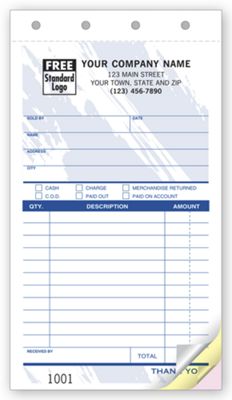 Sales Slips - Small 80T