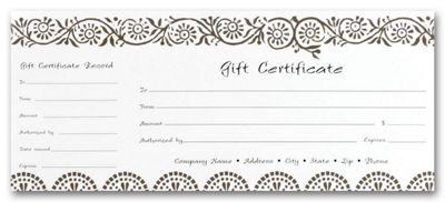 Gift Certificates, Darjeeling 819