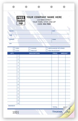 Sales Slips - Large 81T